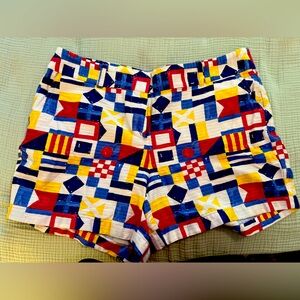 Women’s Vineyard Vines Nautical Flag Chino Shorts